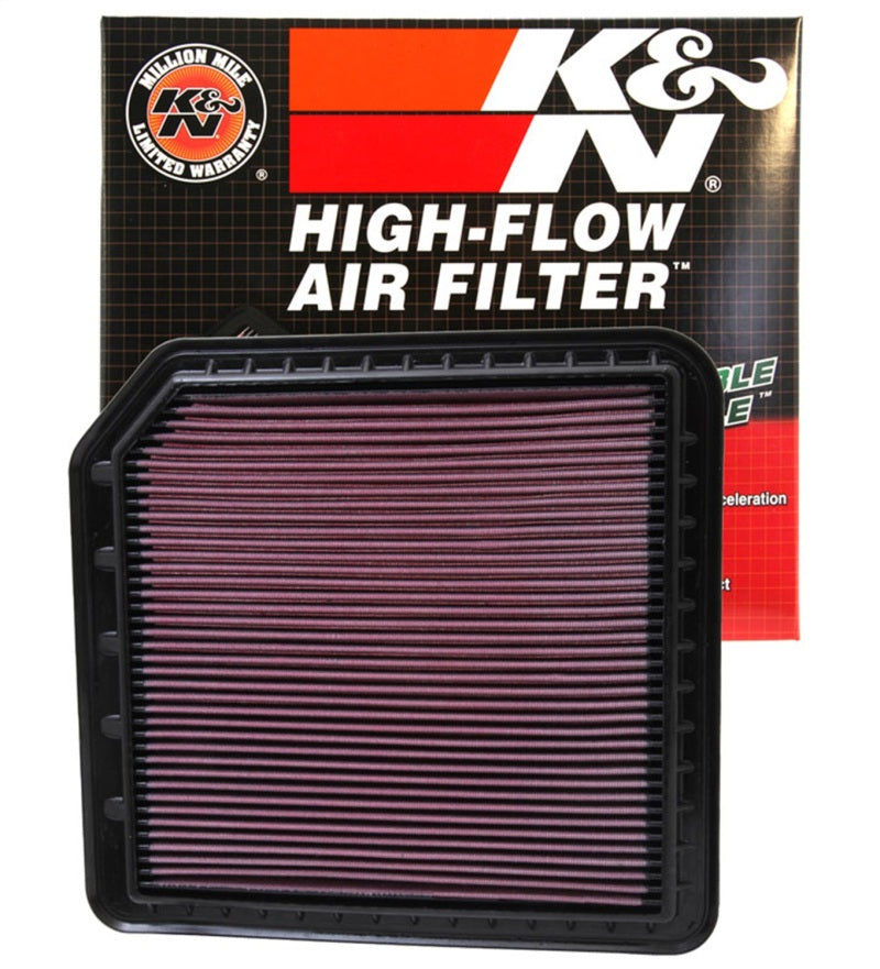 K&N Replacement Air Filter 11 Infiniti QX56 5.6L V8 - Reusable High-Flow Air Filter