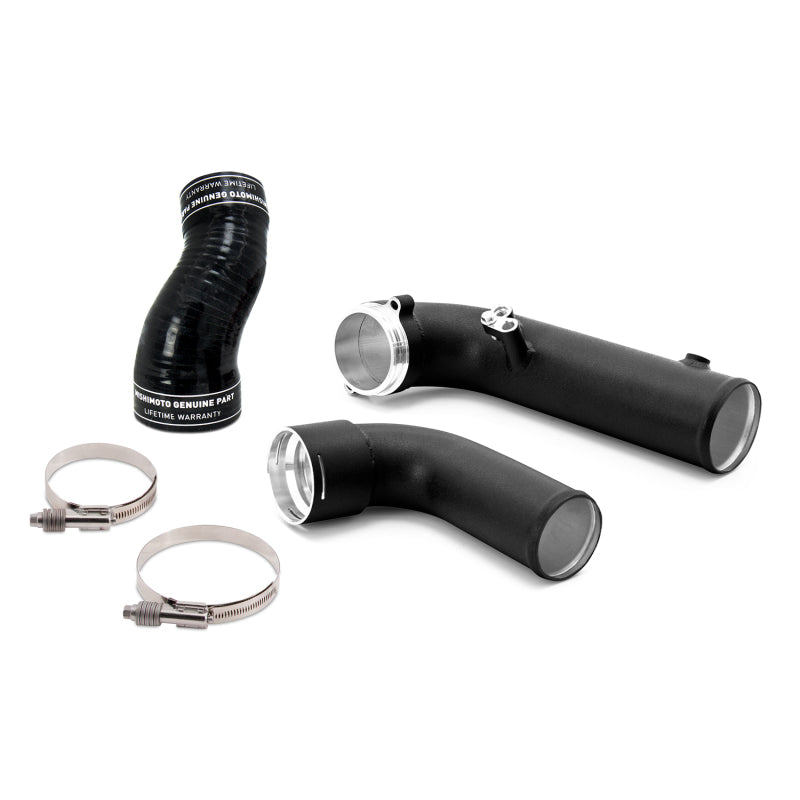Mishimoto 2020+ Toyota GR Supra Charge Pipe Kit - Micro-Wrinkle Black