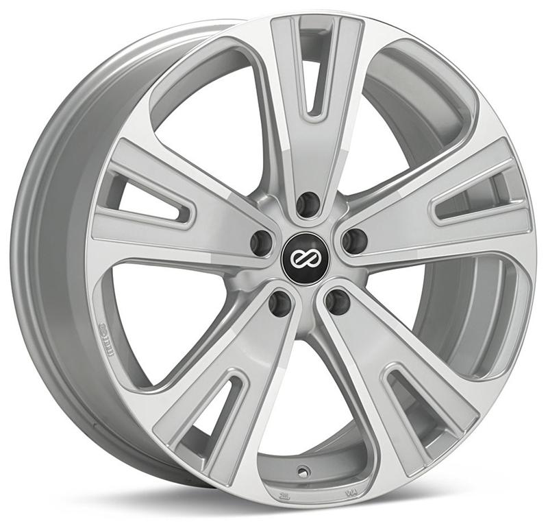 Enkei SVX 20x8.5-inch Silver Machined Wheel for Trucks & SUVs, Part Number 475-285-1240SM