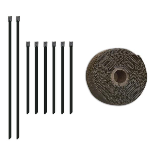 Mishimoto Stainless Steel Locking Ties Set – Secure Heat Wraps with High-Grade Durable Fasteners