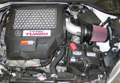 K&N Engineering 69-0017TS Silver Typhoon Short Ram Intake for Acura RDX 2007-2011