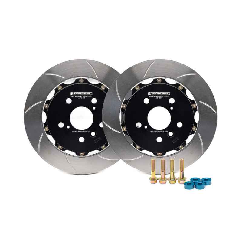 GiroDisc 2023+ Toyota GR Corolla Slotted Rear Rotors