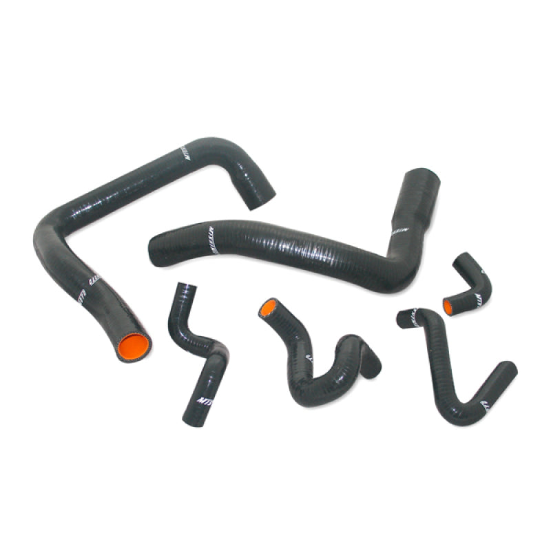Mishimoto 86-93 Ford Mustang Black Silicone Radiator Hose Kit Part Number MMHOSE-MUS-86BK