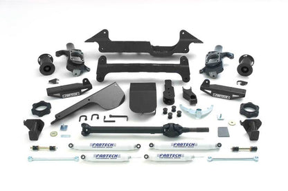Fabtech 03-05 Hummer H2 4WD Performance Lift System with Shocks – 6 Inch Lift for Factory Air Bags