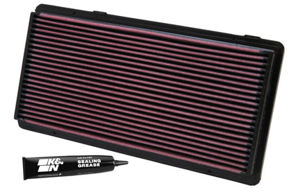 K&N Engineering 33-2122 High-Flow Reusable Air Filter for Jeep Cherokee 2.5L/4.0L