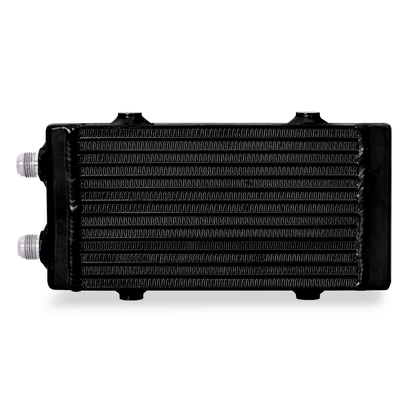 Mishimoto Universal Small Bar and Plate Dual Pass Black Oil Cooler for Ford Mustang