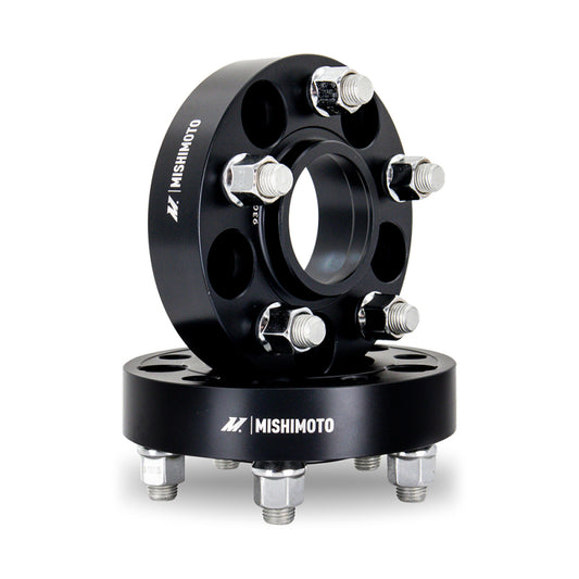 Mishimoto 5x114.3 Wheel Spacers with M14 Studs for Ford Mustang – Black