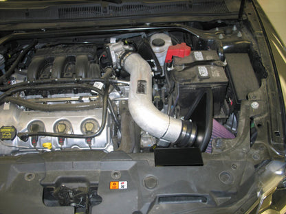 K&N Engineering 69-3528TS Silver Typhoon Cold Air Intake for 2010-2012 Ford Taurus 3.5L V6