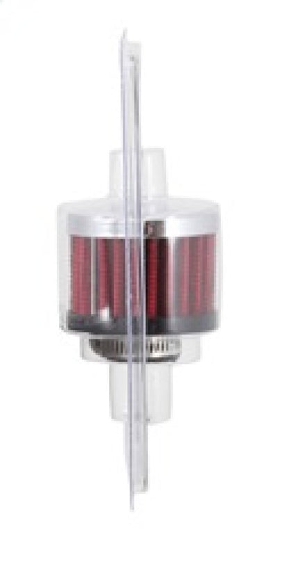 K&N Engineering 62-1340 Clamp-On Crankcase Vent Filter for Classic and Racing Applications