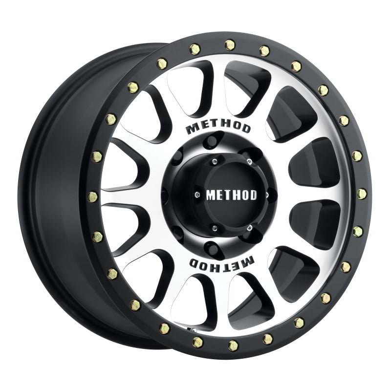 Method MR305 NV 17x8.5 Inch Off-Road Wheel with 8x170 Bolt Pattern and Machined/Black Finish