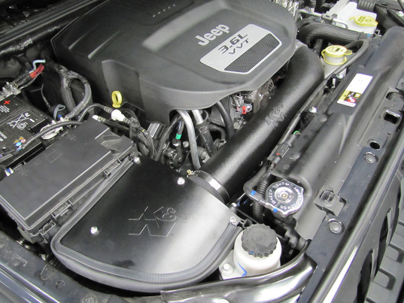 K&N 12-13 Jeep Wrangler 3.6L V6 AirCharger Performance Intake Kit