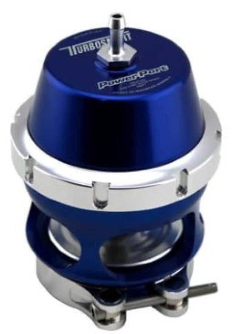 Turbosmart PowerPort BOV - Blue | High-Flow Blow-Off Valve for Turbocharged Vehicles