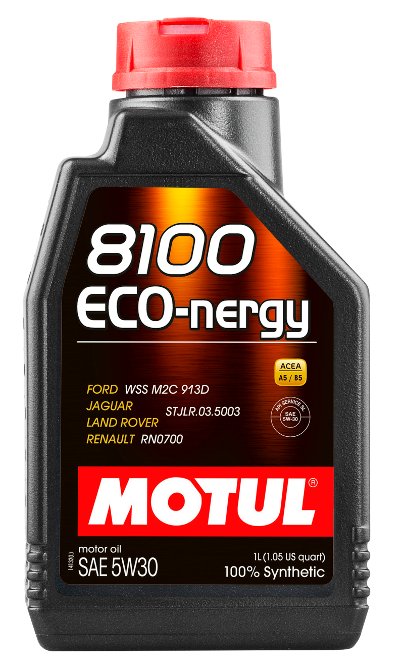 Motul 8100 Eco-nergy 5W-30 Synthetic Engine Oil for Gasoline and Diesel Engines
