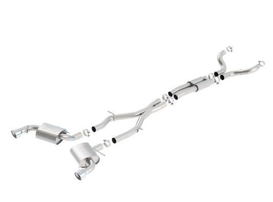 Borla ATAK Cat-Back Exhaust System for Chevrolet Camaro SS and LT1 6.2L V8 (2016-2024)