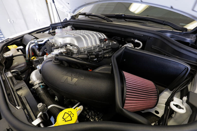 K&N Engineering 63-1579 High-Flow Cold Air Intake System for Jeep Grand Cherokee and Dodge Durango