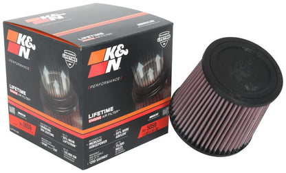 K&N Engineering Universal Air Filter Part RU-3600 - 4-inch Flange, Reusable Automotive Air Filter