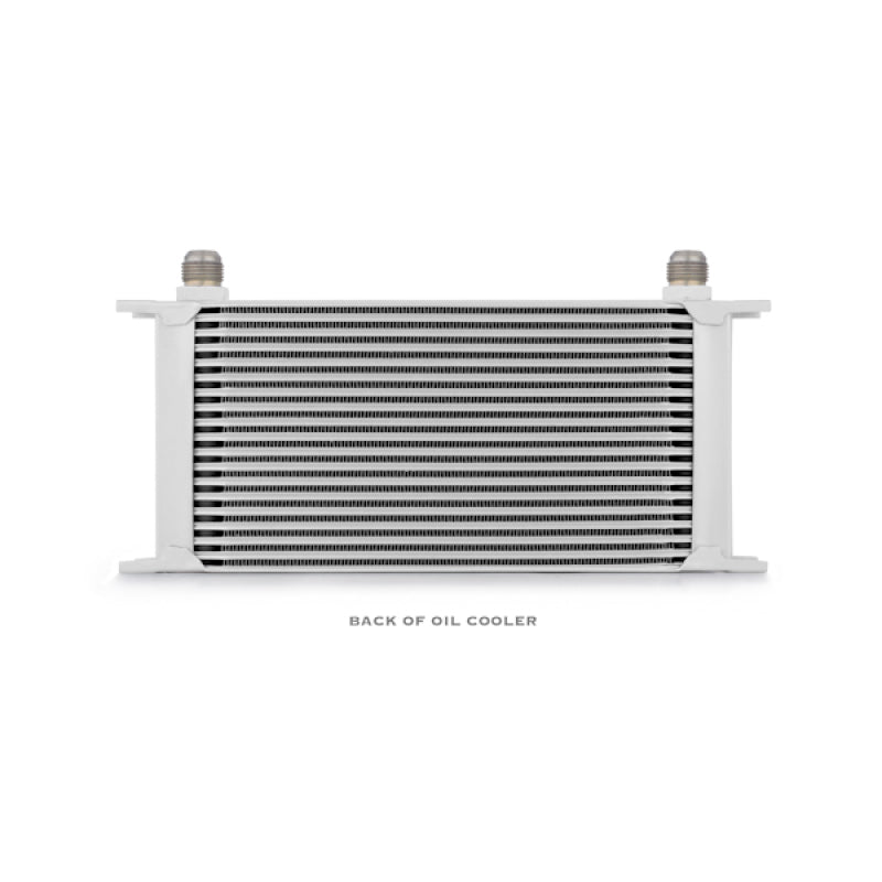 Mishimoto Universal 19-Row Oil Cooler - Engine Oil Cooler for High-Performance Vehicles