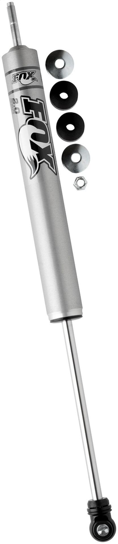 Fox 97-06 Jeep TJ 2.0 Performance Series 11.1 inch Smooth Body IFP Front Shock - Aluminum, Part #980-24-644