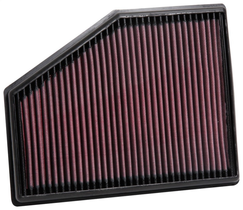 K&N Engineering 33-3079 High-Flow Drop-In Air Filter for BMW 740i and 530i (2015-2018)