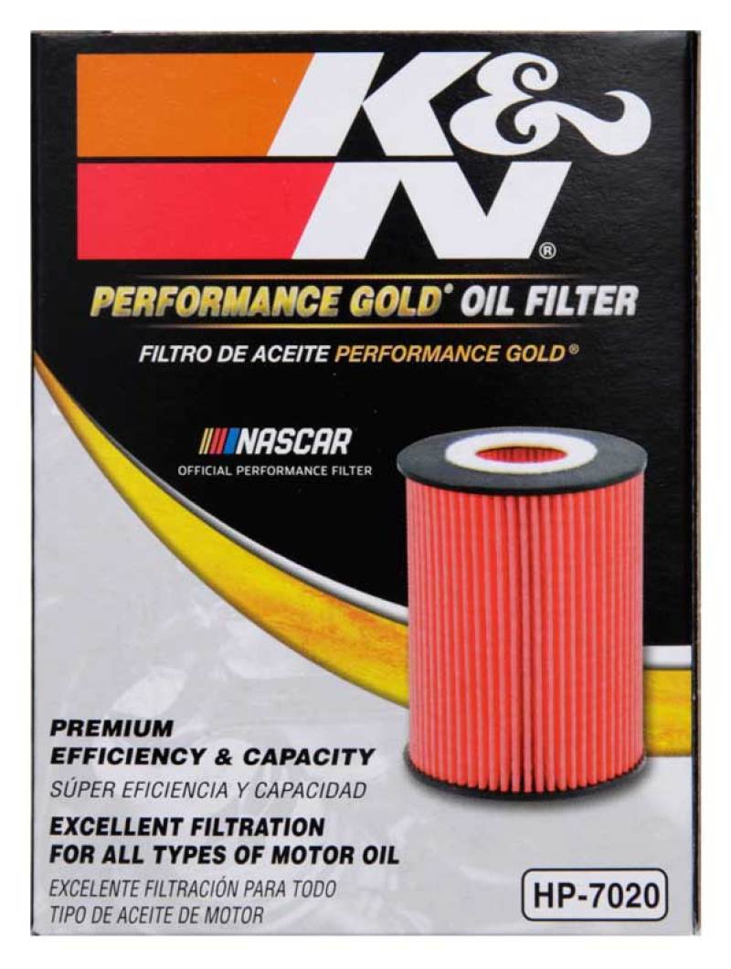 K&N Engineering HP-7020 Cartridge Oil Filter for Lexus, Toyota, and Scion Vehicles