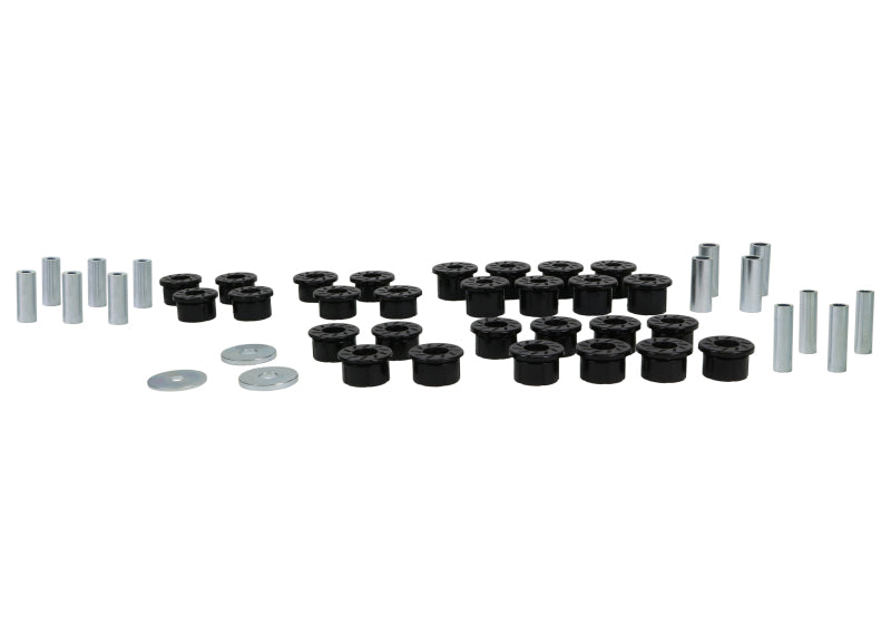 Whiteline Rear Control Arm Bushing Kit for Mazda Miata (NA/NB Chassis) - Part WEK099