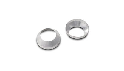 Vibrant 30 Degree Aluminum Conical Seals with 19.55mm ID - Pack of 2