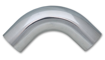 Vibrant 1 inch OD Aluminum Tubing with 90 Degree Bend - Polished, Part Number 2117