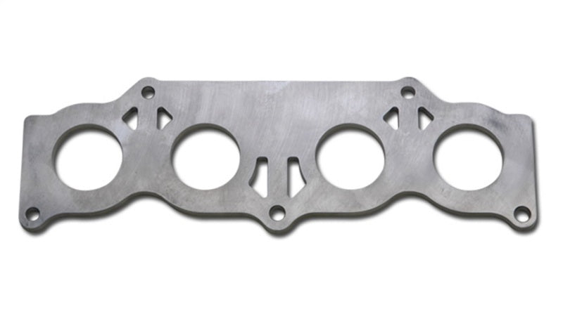 Vibrant T304 Stainless Steel Exhaust Manifold Flange for Toyota 2AZFE Engine - 3/8 Inch Thick