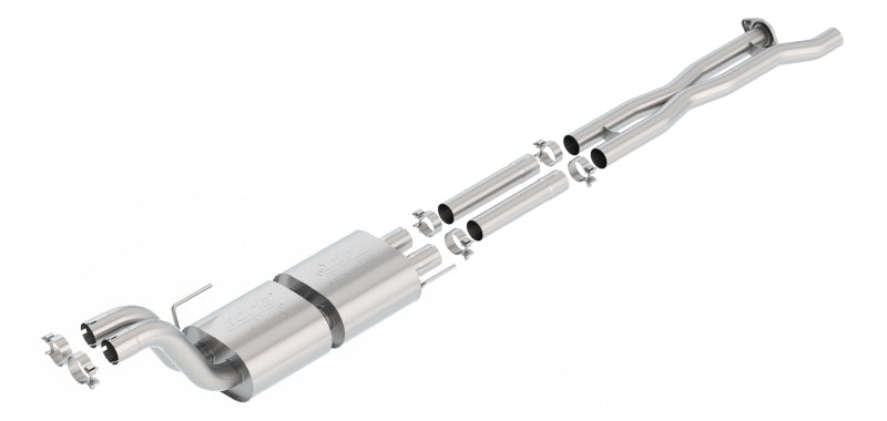 Borla ATAK X-Pipe and Mid-Section for 2017-2020 Ford F-150 Raptor and Limited 3.5L EcoBoost