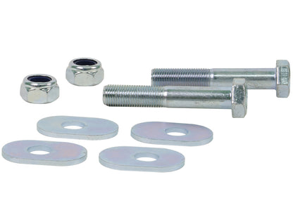 Whiteline KCA307 Rear Toe Lock Bolt Kit for Subaru Legacy (2005-2007) - OEM Toe Adjustment and Anti-Geometry Control