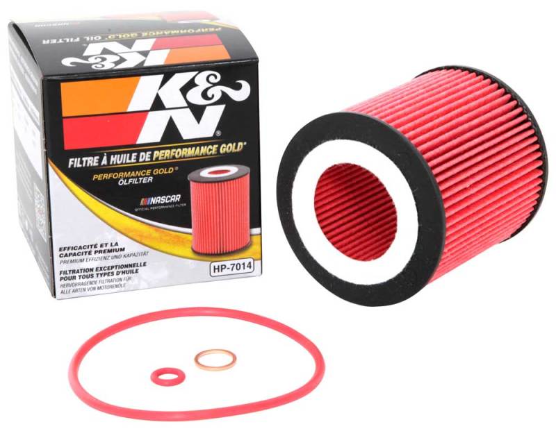 K&N Engineering HP-7014 Cartridge Oil Filter for BMW 3.0L Engines