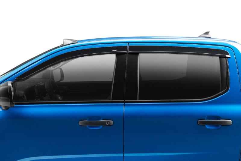 Husky Liners 19-25 Ford Ranger SuperCrew Ventvisor Low Profile (4pc) - Smoke