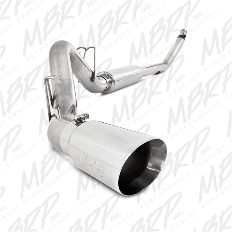 MBRP Armor Pro Series Turbo Back Exhaust System for Dodge Ram 2500 and 3500 – 4 Inch Single Side Exit with 5 Inch Tip