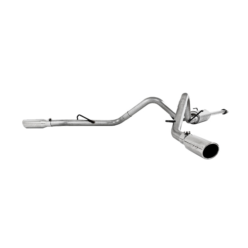 MBRP Armor Lite Series S5328AL Dual Split Side Cat Back Exhaust System for Toyota Tacoma 2005-2009