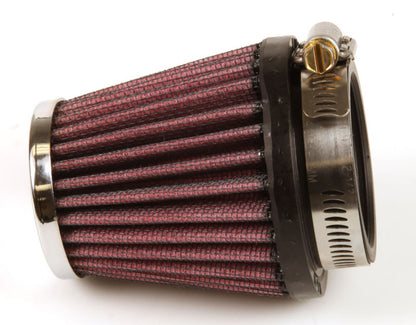 K&N Engineering RC-1060 Universal Chrome Air Filter – 1 15/16 inch Flanged Opening, Reusable and Washable