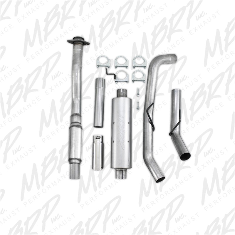 MBRP S5230AL Armor Lite Series 3-Inch Cat Back Exhaust System for Ford F-150 (2011-2012)