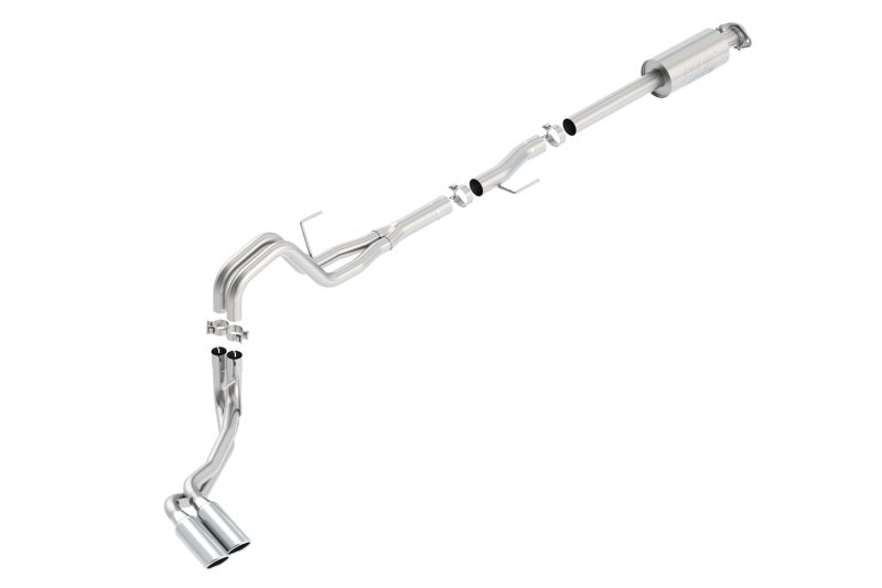 Borla ATAK Cat-Back Exhaust for Ford F-150 2015-2016 3.5L EcoBoost with Truck Side Exit - Part #140619