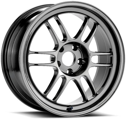 Enkei RPF1 18x9.5 Inch Polished Alloy Wheel with 5x114.3 Bolt Pattern and +15 Offset