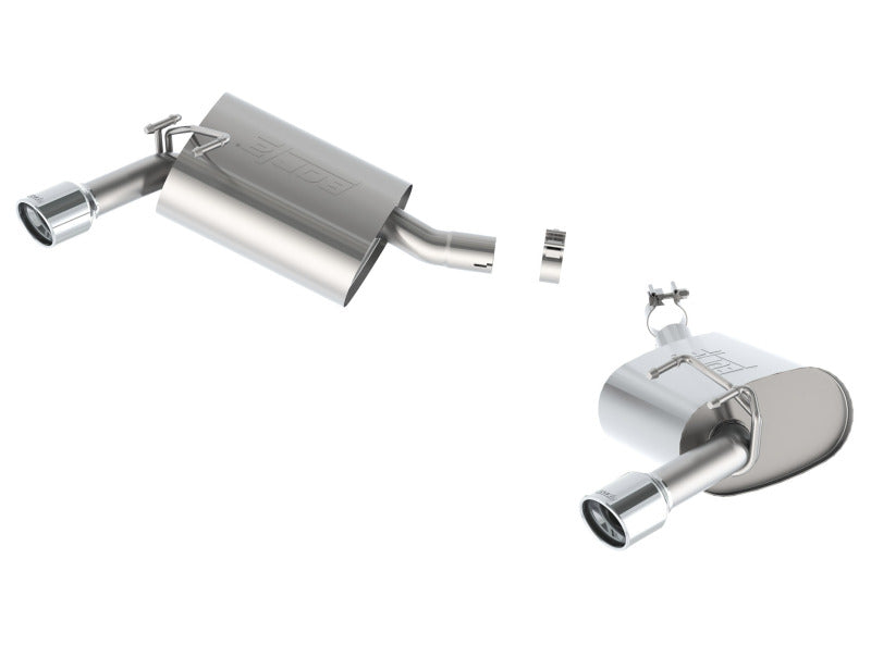 Borla 11845 S-Type Axle-Back Exhaust System for 2014-2015 Chevrolet Camaro 3.6L V6 RWD