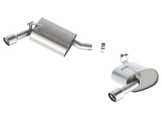 Borla 11845 S-Type Axle-Back Exhaust System for 2014-2015 Chevrolet Camaro 3.6L V6 RWD