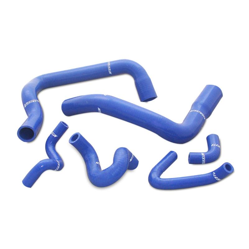 Mishimoto 86-93 Ford Mustang Black Silicone Radiator Hose Kit Part Number MMHOSE-MUS-86BK