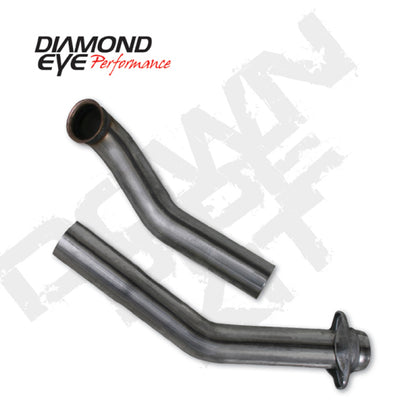 Diamond Eye Performance 3-inch Stainless Steel Downpipe Kit for Ford 7.3L Powerstroke 1994-1997.5