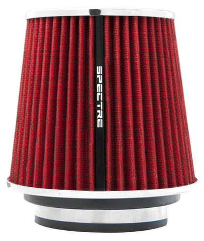 Spectre Adjustable Conical Air Filter 5-1/2 Inch Tall - Red - Part Number 8132