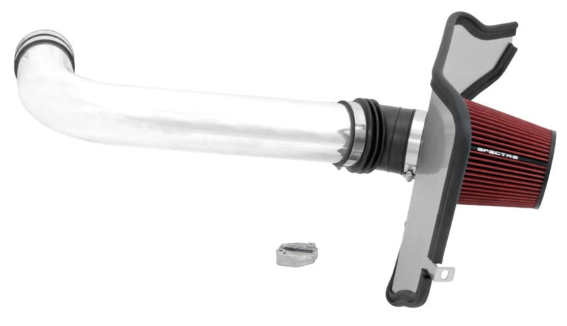 Spectre 68-72 Chevelle LS Blade MAFS Driver Side Air Intake Kit – Polished with Red Reusable Filter