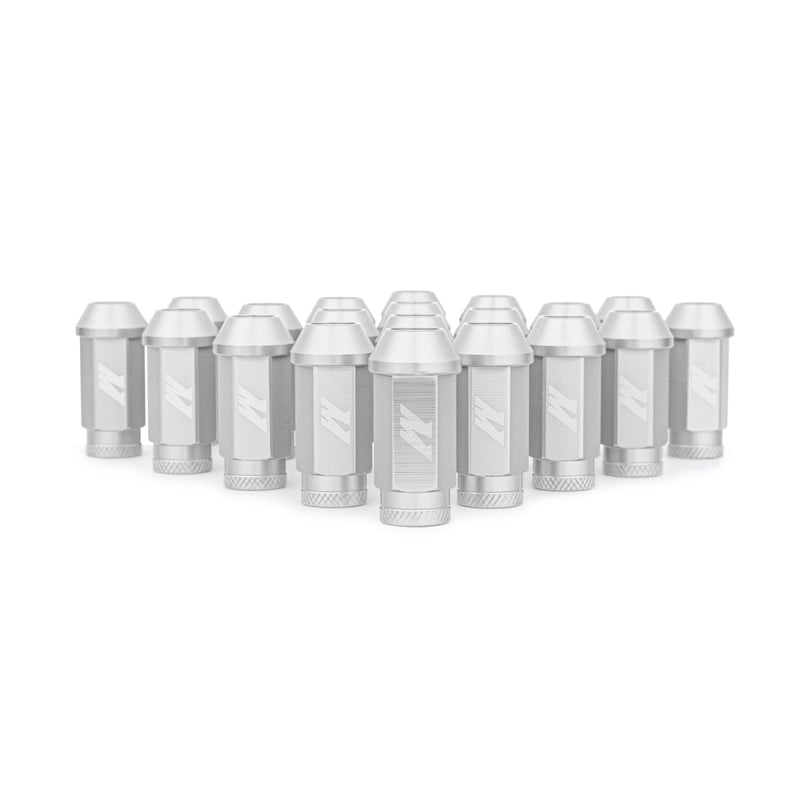 Mishimoto Aluminum Locking Lug Nuts M12x1.5 20-Piece Set in Silver