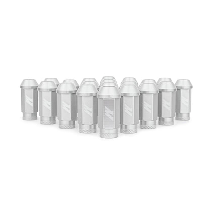 Mishimoto Aluminum Locking Lug Nuts M12x1.25 20-Piece Set in Silver