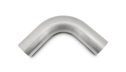 Vibrant 3.5-inch OD T304 Stainless Steel 90-Degree Mandrel Bend, 5.5-inch Centerline Radius