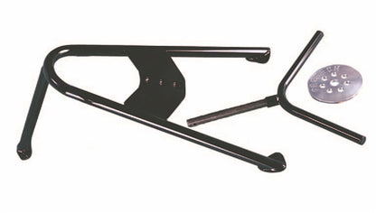 Fabtech Universal Spare Tire Angled Mount - Black (Part Number FTT10002BK)