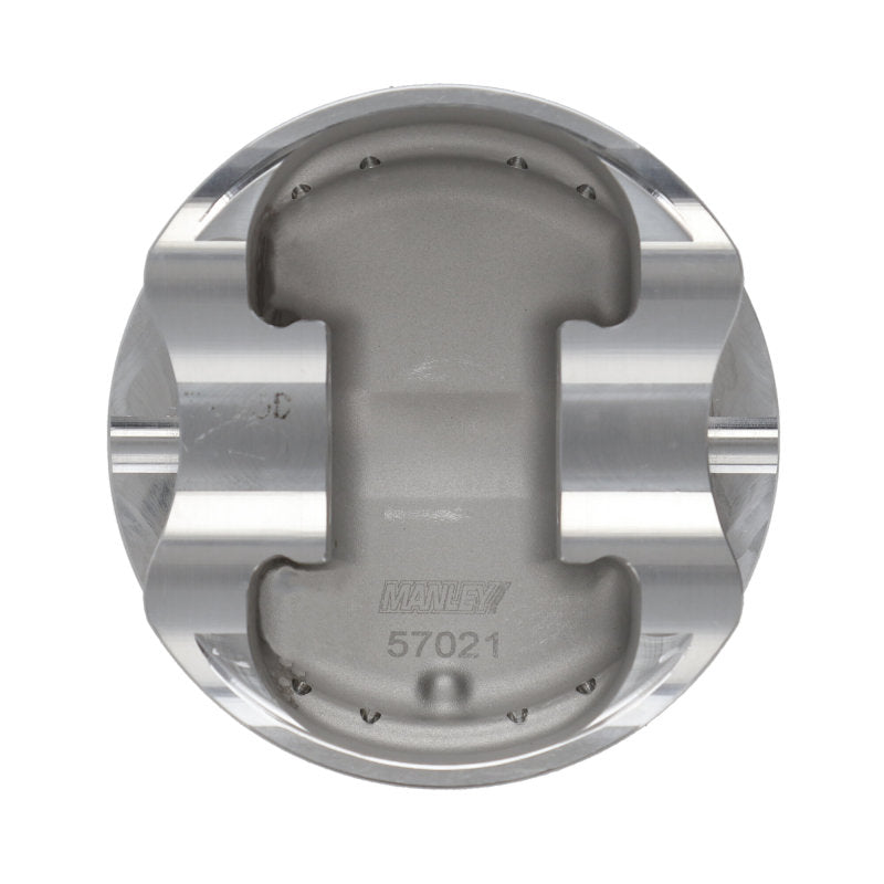 Manley Performance 612102C-4 Platinum Series Piston Set for Subaru WRX STI EJ257, 99.75mm Stroke, 9.8:1 Compression Ratio