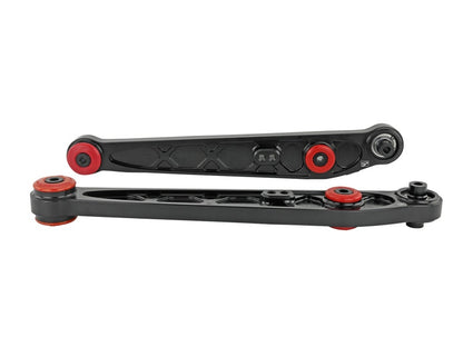 Skunk2 Racing EK Alpha Series Rear Lower Control Arm Set for Honda Civic - Black